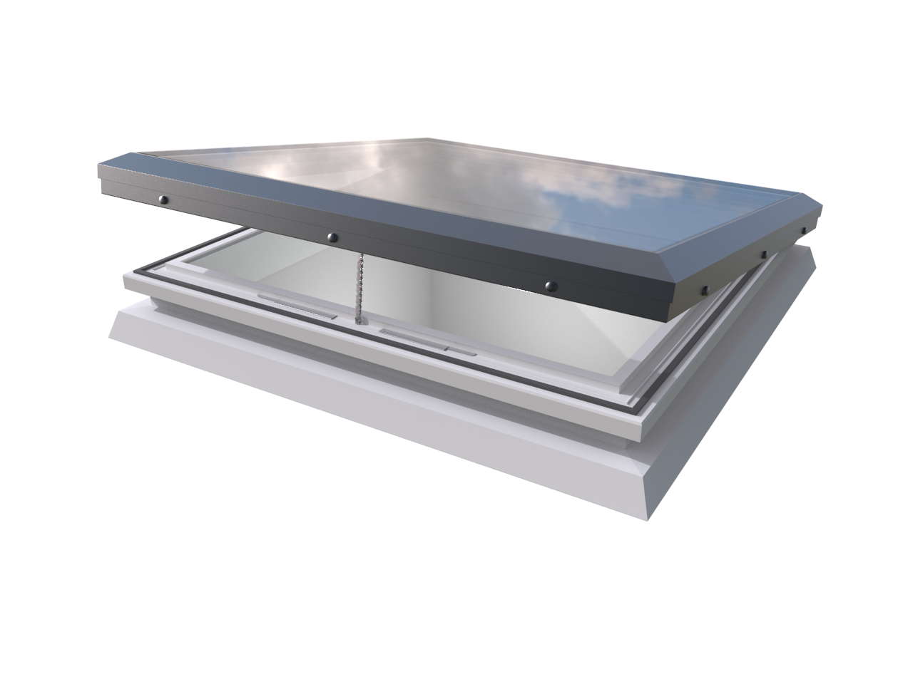 Skyseal | Flat Glass Opening Rooflight 